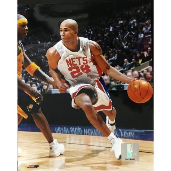 Reebok Richard Jefferson New Jersey Nets NBA Swingman Jersey Youth Size Large - Picture 2 of 7